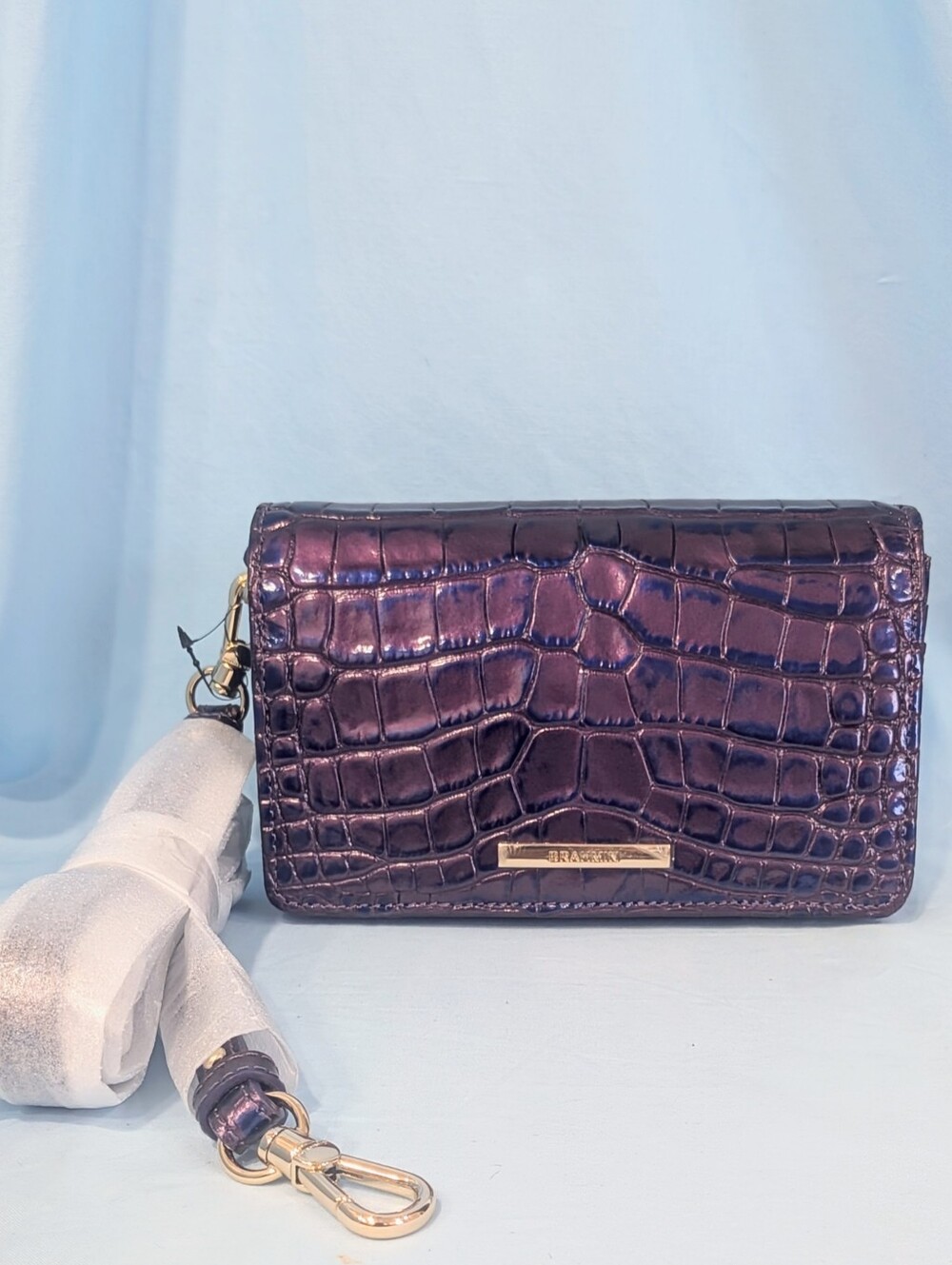 🔷 NWOT Brahmin Minuette in Purple Acro